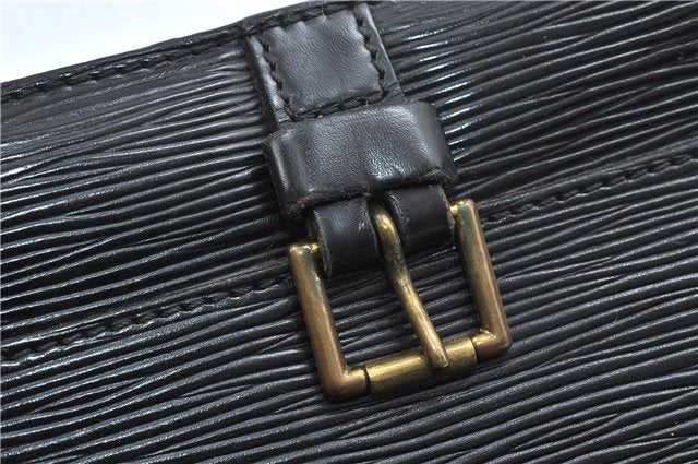 Auth Louis Vuitton Epi Biface 2Way Shoulder Hand Bag Purse Black M52322 LV 5200D