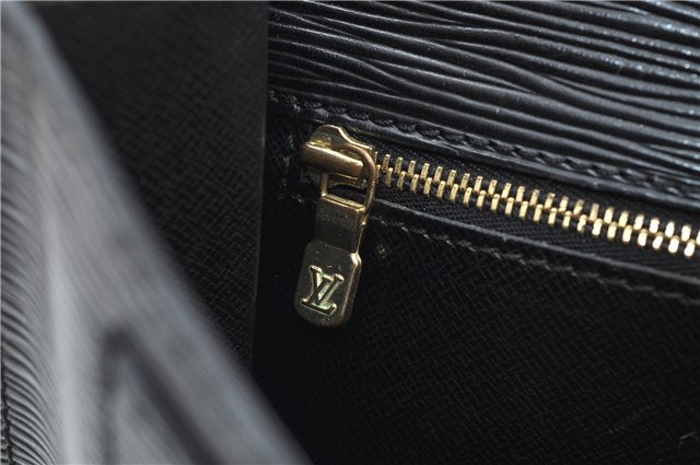 Auth Louis Vuitton Epi Biface 2Way Shoulder Hand Bag Purse Black M52322 LV 5200D