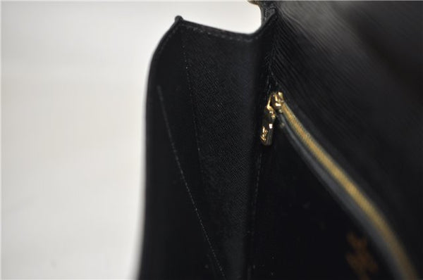 Auth Louis Vuitton Epi Biface 2Way Shoulder Hand Bag Purse Black M52322 LV 5200D