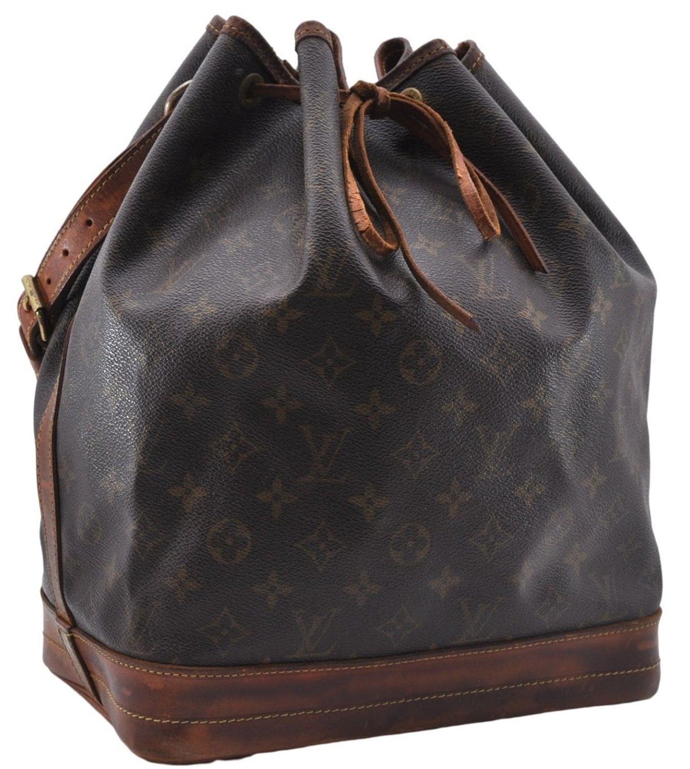 Authentic Louis Vuitton Monogram Noe Shoulder Bag M42224 LV 5202D