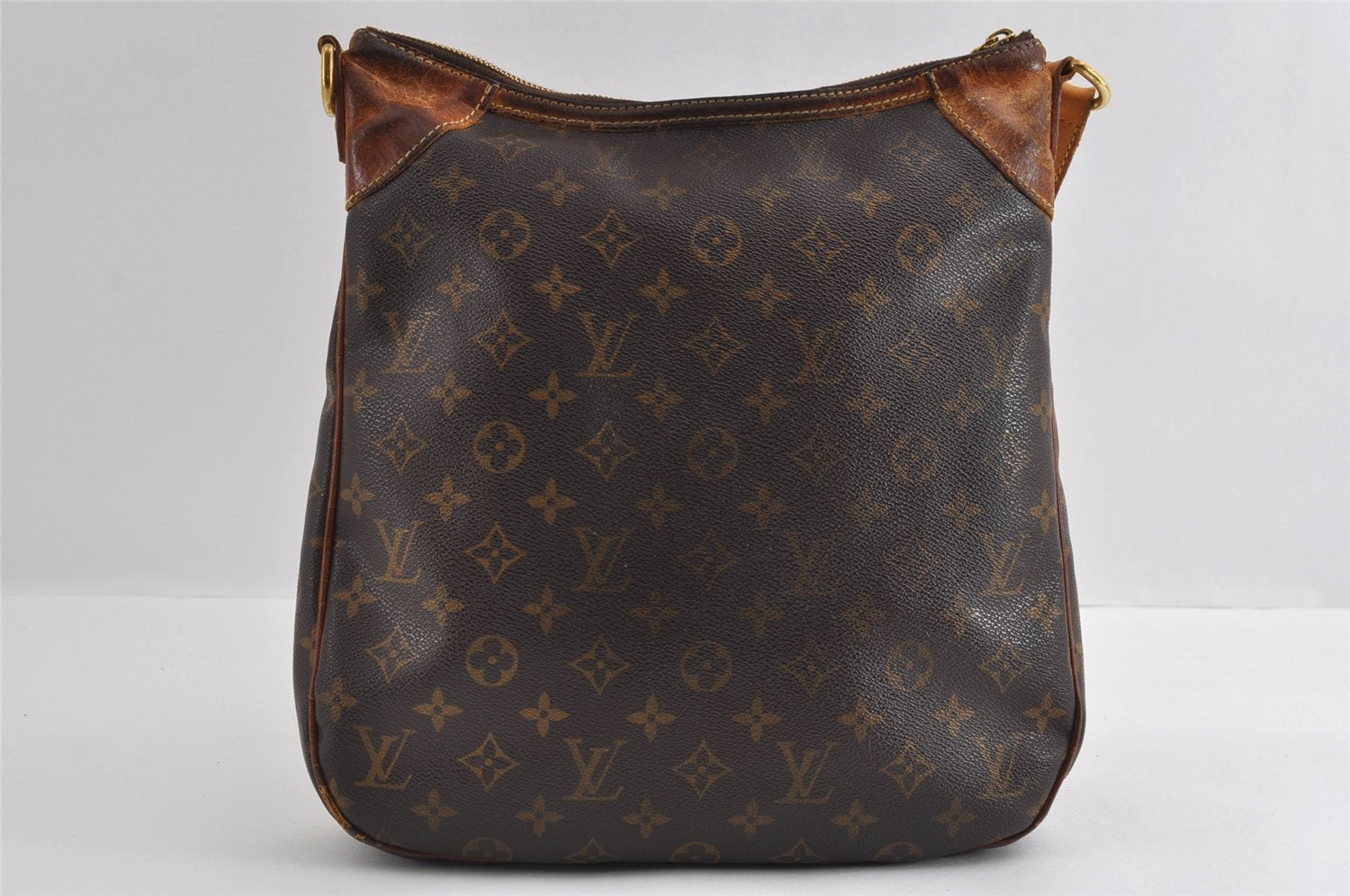 Authentic Louis Vuitton Monogram Odeon MM Shoulder Cross Bag M56389 Junk 5202I