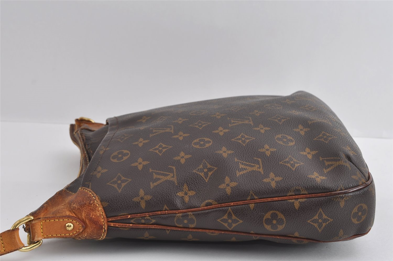 Authentic Louis Vuitton Monogram Odeon MM Shoulder Cross Bag M56389 Junk 5202I
