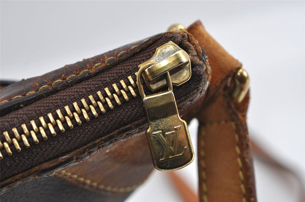 Authentic Louis Vuitton Monogram Odeon MM Shoulder Cross Bag M56389 Junk 5202I