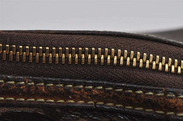 Authentic Louis Vuitton Monogram Odeon MM Shoulder Cross Bag M56389 Junk 5202I