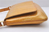 Auth Louis Vuitton Vernis Thompson Street Shoulder Bag Yellow M91008 LV 5203D