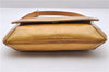 Auth Louis Vuitton Vernis Thompson Street Shoulder Bag Yellow M91008 LV 5203D