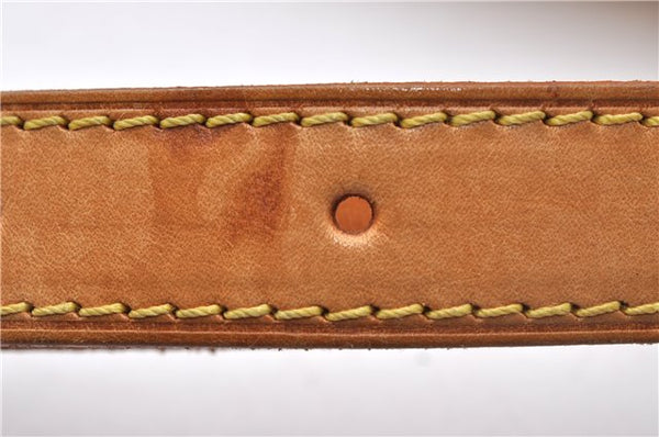 Auth Louis Vuitton Vernis Thompson Street Shoulder Bag Yellow M91008 LV 5203D