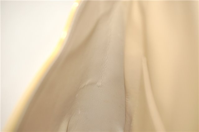 Auth Louis Vuitton Vernis Thompson Street Shoulder Bag Yellow M91008 LV 5203D