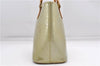 Auth Louis Vuitton Vernis Houston Shoulder Bag M91053 Light Green LV Junk 5204D