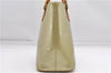 Auth Louis Vuitton Vernis Houston Shoulder Bag M91053 Light Green LV Junk 5204D