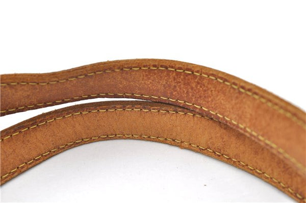 Auth Louis Vuitton Vernis Houston Shoulder Bag M91053 Light Green LV Junk 5204D