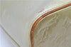 Auth Louis Vuitton Vernis Houston Shoulder Bag M91053 Light Green LV Junk 5204D