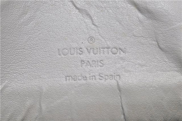 Auth Louis Vuitton Vernis Houston Shoulder Bag M91053 Light Green LV Junk 5204D