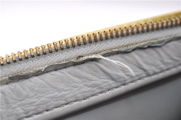 Auth Louis Vuitton Vernis Houston Shoulder Bag M91053 Light Green LV Junk 5204D