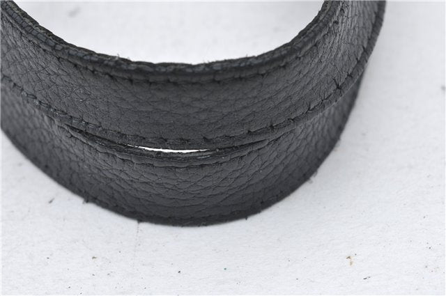 Authentic GUCCI Abbey Vintage Tote Hand Bag GG Nylon Leather 293580 Black 5204E