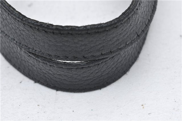 Authentic GUCCI Abbey Vintage Tote Hand Bag GG Nylon Leather 293580 Black 5204E