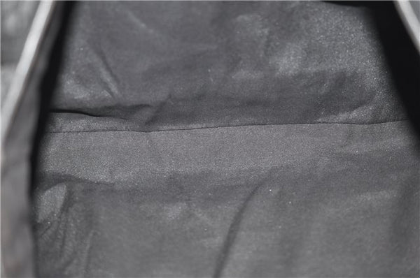 Authentic GUCCI Abbey Vintage Tote Hand Bag GG Nylon Leather 293580 Black 5204E