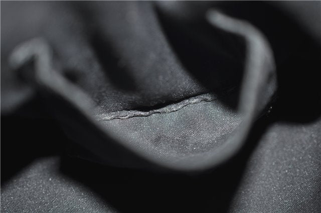 Authentic GUCCI Abbey Vintage Tote Hand Bag GG Nylon Leather 293580 Black 5204E