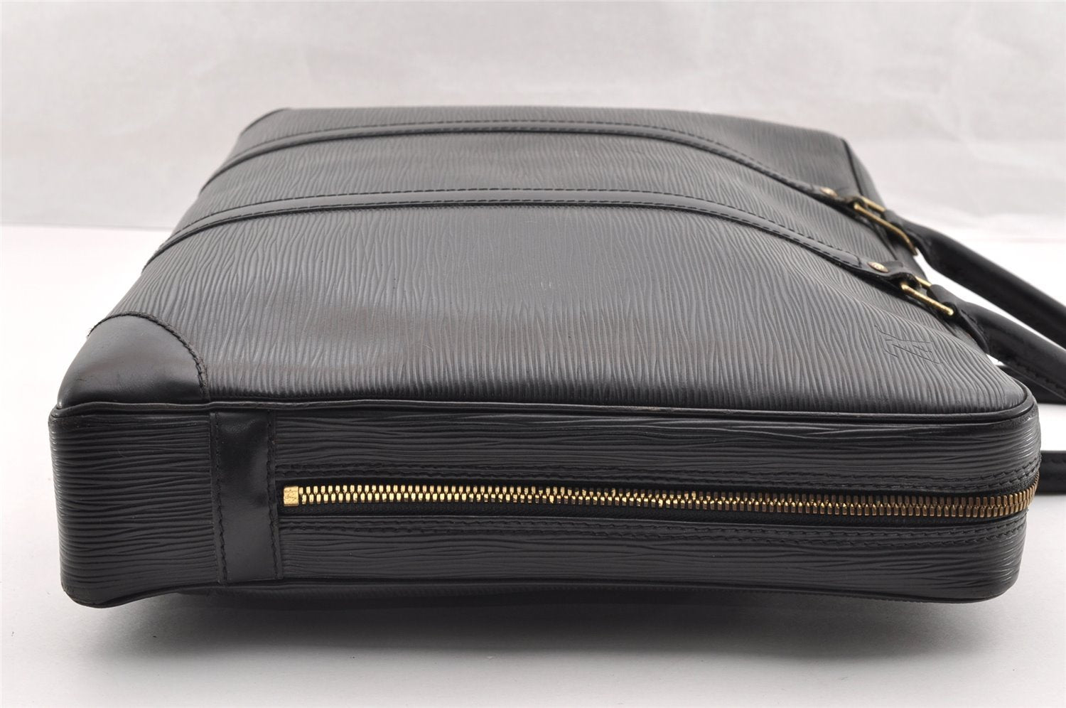 Auth Louis Vuitton Epi Porte Documents Voyage Briefcase M59162 Black Junk 5204I