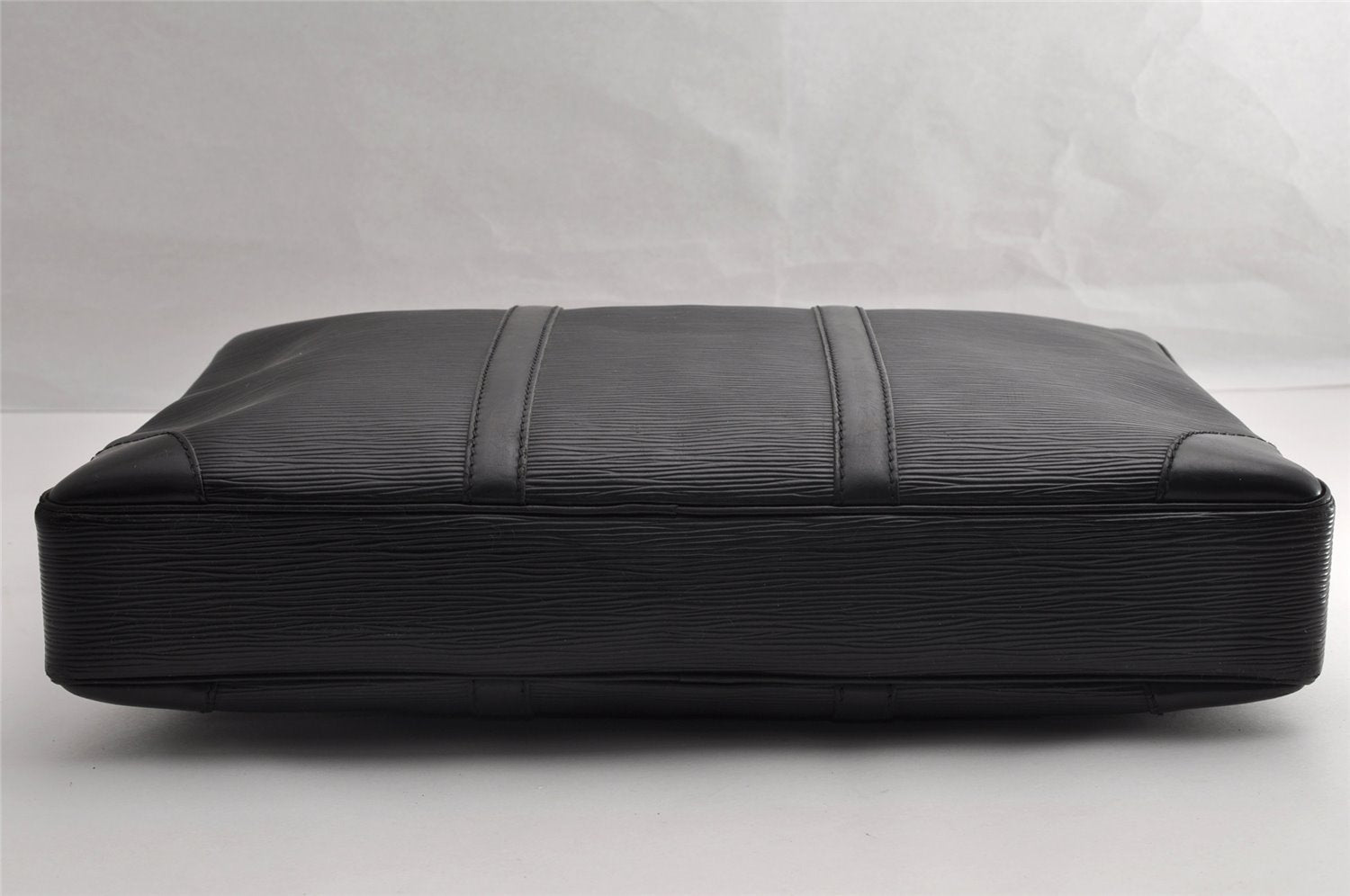 Auth Louis Vuitton Epi Porte Documents Voyage Briefcase M59162 Black Junk 5204I