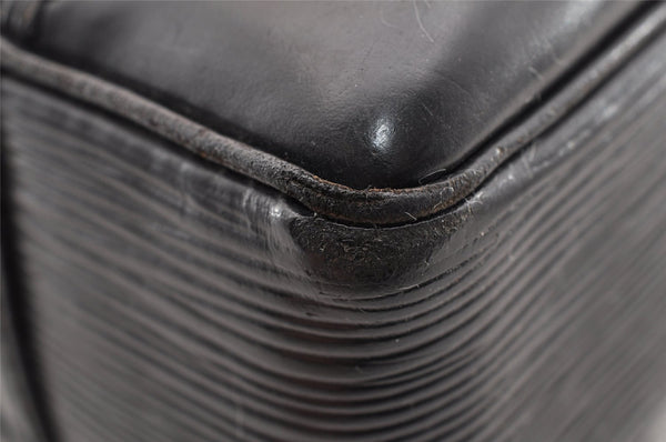 Auth Louis Vuitton Epi Porte Documents Voyage Briefcase M59162 Black Junk 5204I