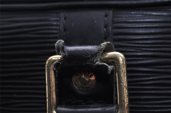 Auth Louis Vuitton Epi Porte Documents Voyage Briefcase M59162 Black Junk 5204I