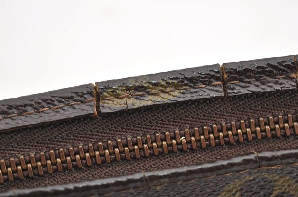 Auth Louis Vuitton Monogram Poche Toilette 26 Cosmetics Pouch Old Model LV 5205I