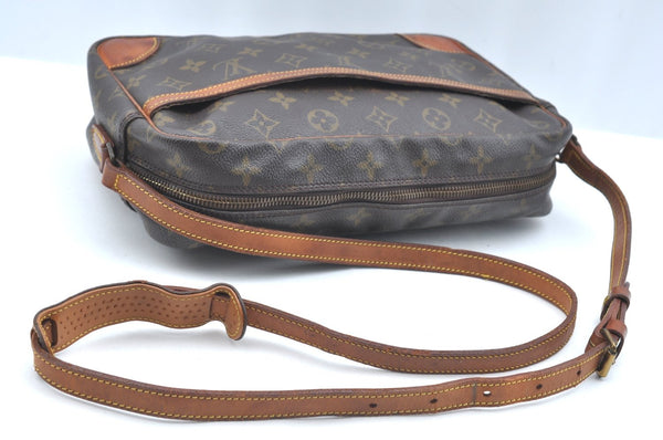 Authentic Louis Vuitton Monogram Trocadero 30 Shoulder Cross Bag M51272 LV 5206F