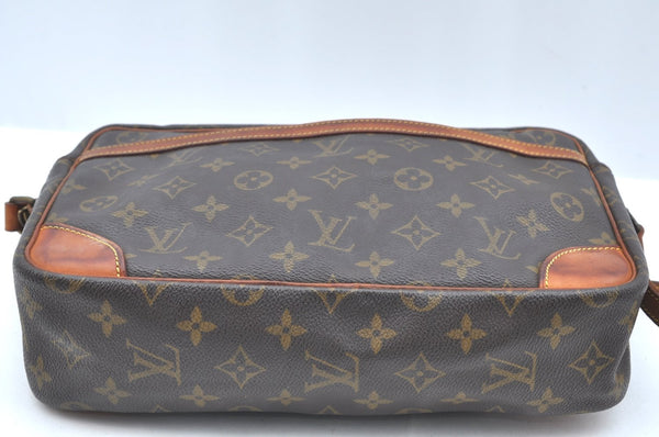 Authentic Louis Vuitton Monogram Trocadero 30 Shoulder Cross Bag M51272 LV 5206F