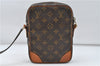 Authentic Louis Vuitton Monogram Danube Shoulder Cross Bag M45266 LV Junk 5212D