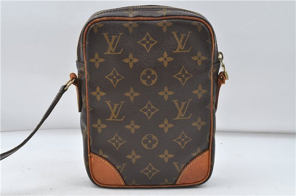 Authentic Louis Vuitton Monogram Danube Shoulder Cross Bag M45266 LV Junk 5212D