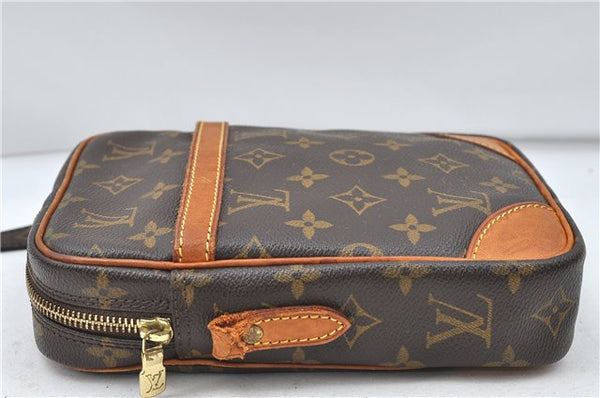 Authentic Louis Vuitton Monogram Danube Shoulder Cross Bag M45266 LV Junk 5212D