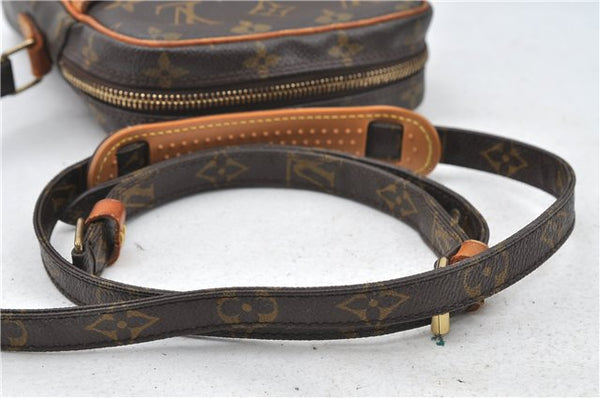 Authentic Louis Vuitton Monogram Danube Shoulder Cross Bag M45266 LV Junk 5212D