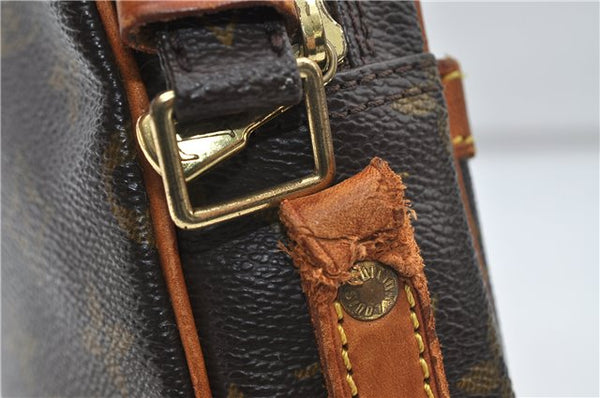 Authentic Louis Vuitton Monogram Danube Shoulder Cross Bag M45266 LV Junk 5212D