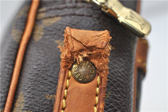 Authentic Louis Vuitton Monogram Danube Shoulder Cross Bag M45266 LV Junk 5212D