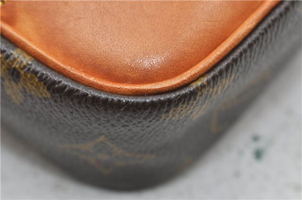 Authentic Louis Vuitton Monogram Danube Shoulder Cross Bag M45266 LV Junk 5212D