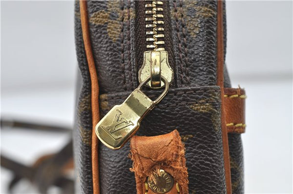 Authentic Louis Vuitton Monogram Danube Shoulder Cross Bag M45266 LV Junk 5212D