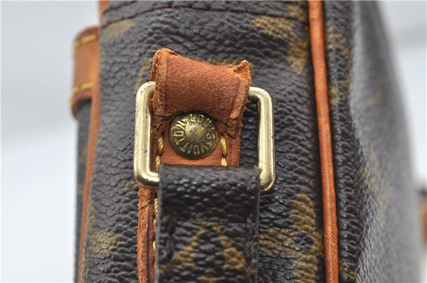 Authentic Louis Vuitton Monogram Danube Shoulder Cross Bag M45266 LV Junk 5212D