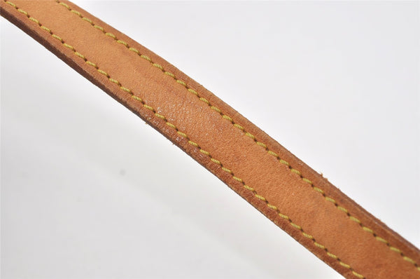 Authentic Louis Vuitton Leather Shoulder Strap Beige 40.6" LV 5212I