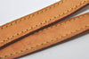 Authentic Louis Vuitton Leather Shoulder Strap Beige 40.6" LV 5212I