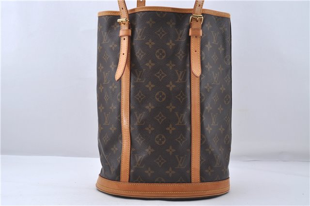 Authentic Louis Vuitton Monogram Bucket GM Shoulder Bag M42236 LV 5213D