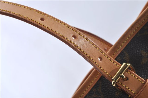 Authentic Louis Vuitton Monogram Bucket GM Shoulder Bag M42236 LV 5213D