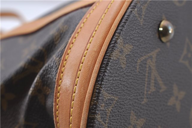 Authentic Louis Vuitton Monogram Bucket GM Shoulder Bag M42236 LV 5213D