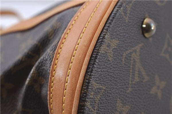 Authentic Louis Vuitton Monogram Bucket GM Shoulder Bag M42236 LV 5213D