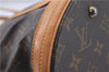 Authentic Louis Vuitton Monogram Bucket GM Shoulder Bag M42236 LV 5213D