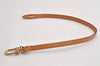 Authentic Louis Vuitton Leather Strap For Pochette Accessoires 13.8" Beige 5213I