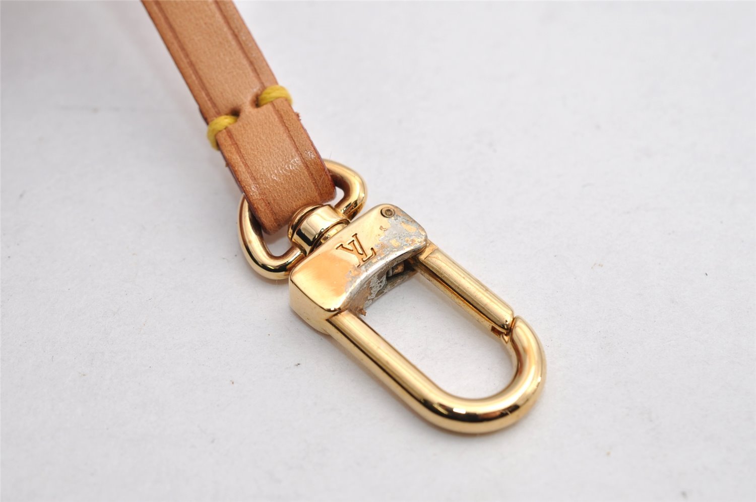 Authentic Louis Vuitton Leather Strap For Pochette Accessoires 13.8