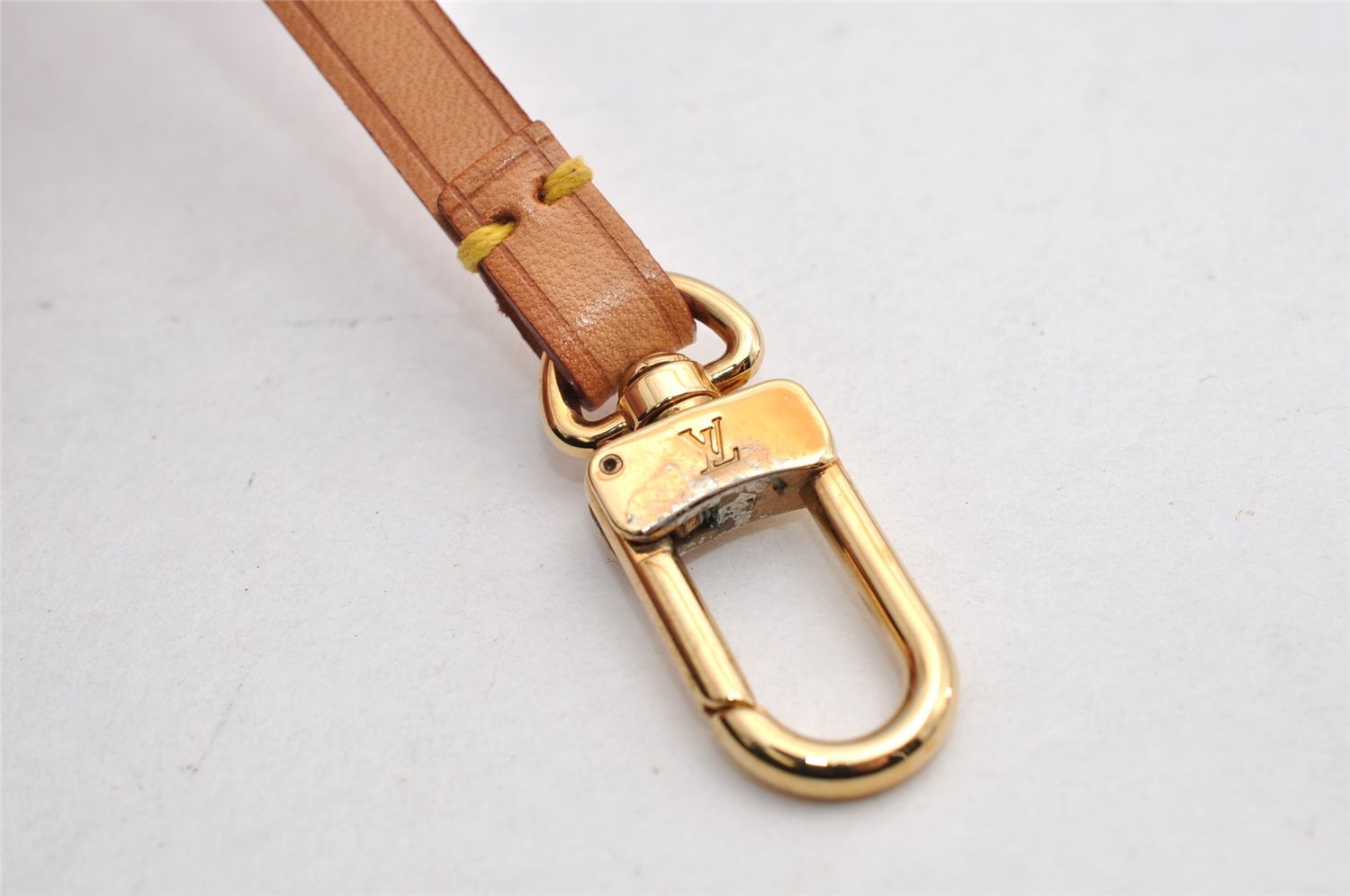 Authentic Louis Vuitton Leather Strap For Pochette Accessoires 13.8