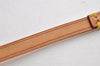 Authentic Louis Vuitton Leather Strap For Pochette Accessoires 13.8" Beige 5213I