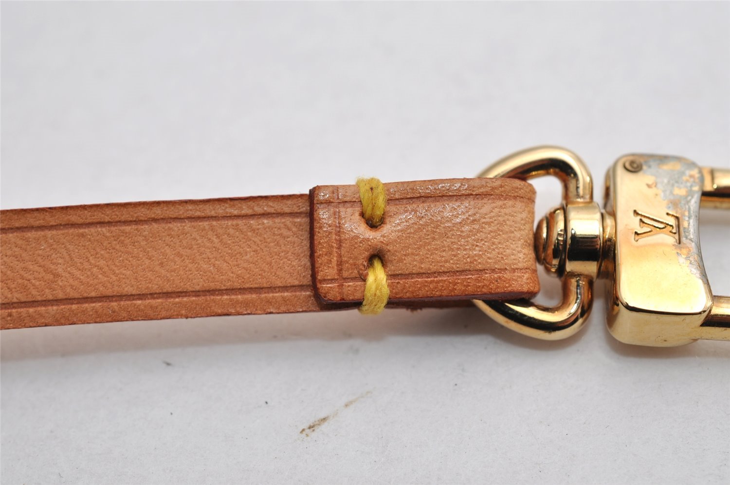 Authentic Louis Vuitton Leather Strap For Pochette Accessoires 13.8